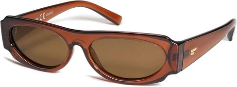 VANLINKER Trendy Retro 90s Sunglasses Womens Mens Vintage Oval Frame Polarized Small Shades VL9782 in Kuwait