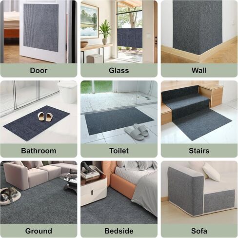 Cat Scratch Couch Furniture Protector, Adhesive Cat Scratch Pad Deterrent for Furniture, DIY Climbing Cat Scratcher Couch Protector from Cat Claws Scratching for Indoor Cat(Green, 78.7x15.8Inch) in Saudi Arabia