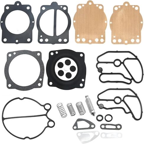 38mm 40mm 42mm Carburetor Repair Rebuild Kit Replacement for Kawasaki 550 650 750 SX SXI X2, Carb Rebuild Kit in Saudi Arabia