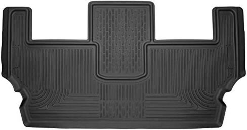 Husky Liners Weatherbeater Floor Mats | Fits 2017-2024 Chrysler Pacifica; 2020-2024 Chrysler Voyager | 3rd Row, 1-pc Black - 14021 in Saudi Arabia