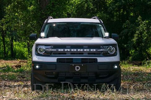 Diode Dynamics Stage Series Backlit Ditch Light Kit متوافق مع Ford Bronco Sport 2021-2025 ، C2 1.0 Sport Yellow Combo in Saudi Arabia
