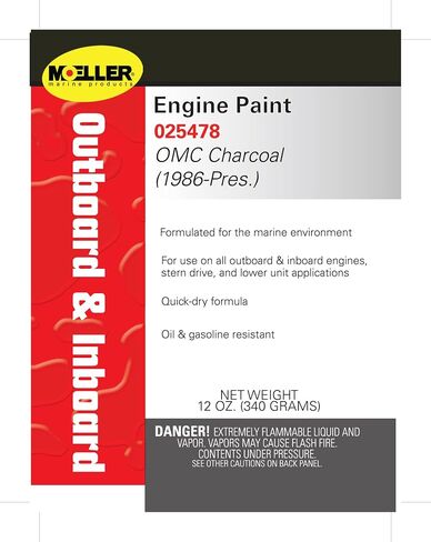 Moeller Charcoal Non Metalic ، OMC Drive Systems Paint in Saudi Arabia