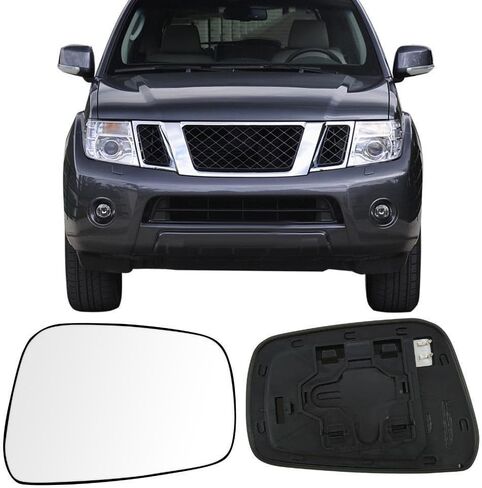 Passenger Side Mirror Glass for Nissan Frontier 2005-2021,for Nissan Pathfinder 2005-2012,for Nissan Xterra 2005-2015,Backing Plate Power Heated Right Side View Mirror Glass in Saudi Arabia
