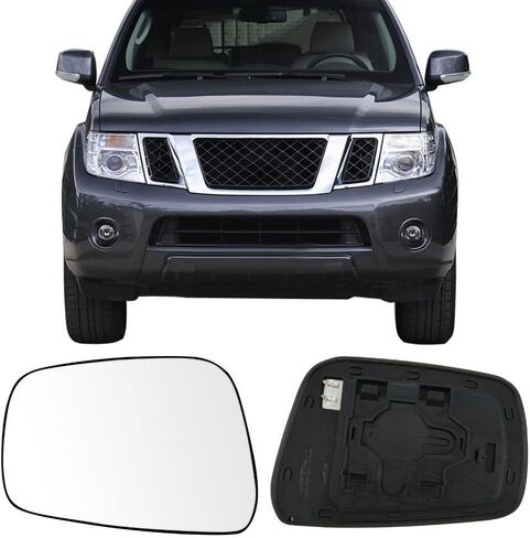 زجاج مرآة جانبي للركاب لـ Nissan Frontier 2005-2021 ، لنيسان باثفايندر 2005-2012 ، لنيسان Xterra 2005-2015 ، طاقة الدعم ، مسخن الجانبي الزجاجي المرآة المرآة in Saudi Arabia
