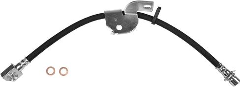 2PCS Front Brake Hydraulic Hose Brake Line Fits Ford F-150 2010 2011 2012 Fits Ford Lobo 2010 2011 2012 in Saudi Arabia