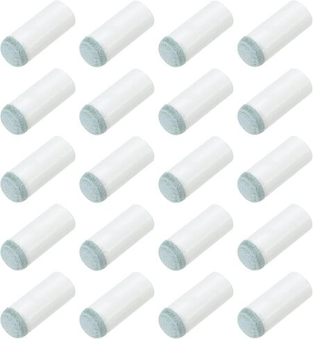 PATIKIL 9mm Pool Cue Tips, 50Pcs Slip-On Billiard Cue Stick Tips Replacement for Pool Cues and Snooker, White Green in Saudi Arabia