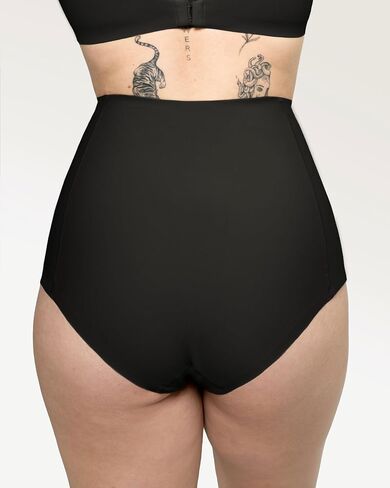 kaeruskin Eco Sustainable Mid Waisted Shapewear Briefs – Tummy Control Seamless Body Shaper Briefs - Tummy Control Underwear in Saudi Arabia