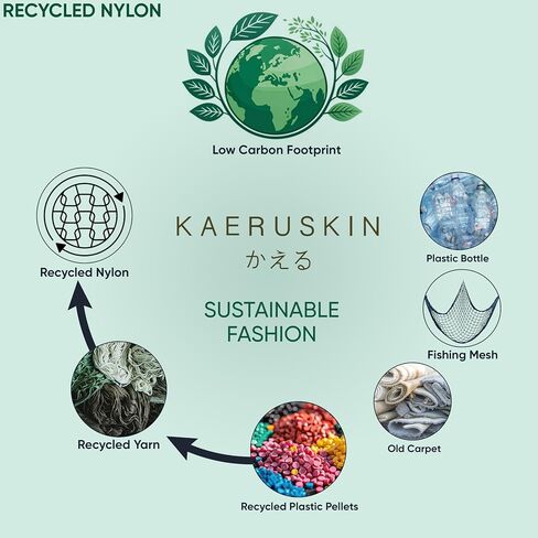 kaeruskin Eco Sustainable Mid Waisted Shapewear Briefs – Tummy Control Seamless Body Shaper Briefs - Tummy Control Underwear in Saudi Arabia