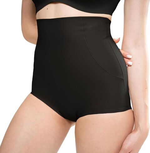 kaeruskin Eco Sustainable Mid Waisted Shapewear Briefs – Tummy Control Seamless Body Shaper Briefs - Tummy Control Underwear in Saudi Arabia