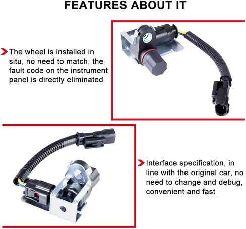 CCIYU الخلفية الخلفية اليسرى أو الجانعة اليمنى مستشعر متوافق 1998-2005 ل Dodge RAM 1500 2500 3500 RAM 1500 VAN 2500 VAN 3500 VAN DURANGO DAKOTA يحل محل 970-024 المركز الخلفي in Saudi Arabia