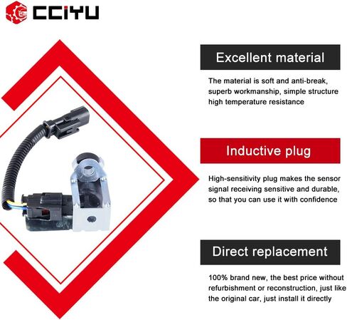 CCIYU الخلفية الخلفية اليسرى أو الجانعة اليمنى مستشعر متوافق 1998-2005 ل Dodge RAM 1500 2500 3500 RAM 1500 VAN 2500 VAN 3500 VAN DURANGO DAKOTA يحل محل 970-024 المركز الخلفي in Saudi Arabia