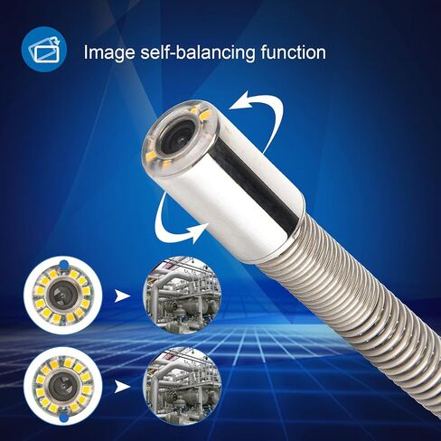 Sewer Camera witn Locator, SYANSPAN Sewer Camera 1200TVL Drain Camera 512Hz Transmitter 9" 1080P HD Monitor DVR with Self Leveling, Waterproof LED Lights for Plumbing Camera (20M/65ft) in Saudi Arabia