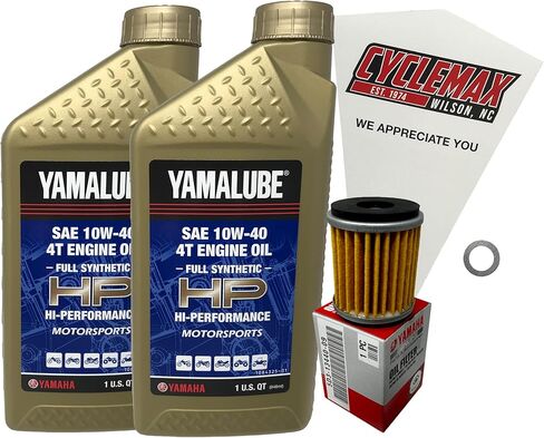 Full Synthetic Oil Change Kit compatible with 2018-2023 Yamaha XT250 in Saudi Arabia