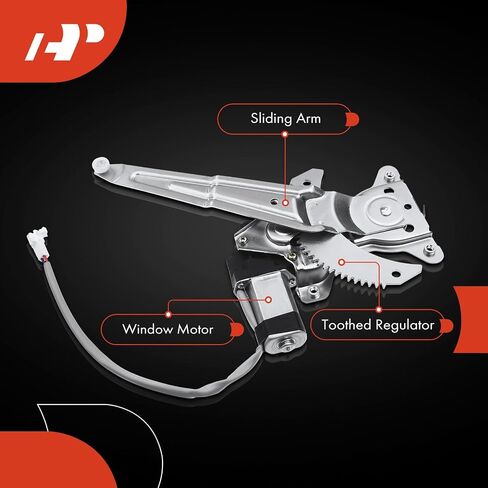 A-Premium Power Electric Window منظم مع محرك متوافق مع Toyota Corolla 1998-2002 جانب الركاب الأيمن الخلفي in Saudi Arabia