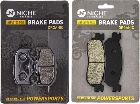 NICHE Brake Pad Set for Yamaha XT250 3C5-25806-00-00 3C5-25805-00-00 Front Rear Semi-Metallic in Saudi Arabia