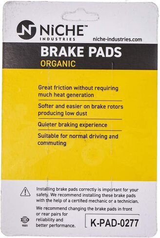 NICHE Brake Pad Set for Yamaha XT250 3C5-25806-00-00 3C5-25805-00-00 Front Rear Semi-Metallic in Saudi Arabia