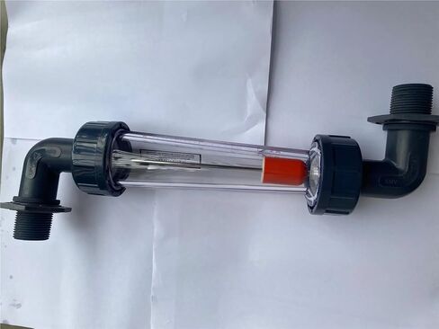 1PCS مير كوع مؤشر ROTAMETER مفتاح مضاد سائل مقياس التدفق LZS-32 DN32 400-4000L/H ، 600-6000L/H (1-10M3H) in Saudi Arabia