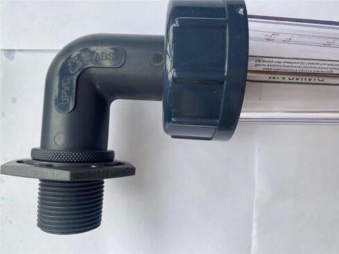 1PCS مير كوع مؤشر ROTAMETER مفتاح مضاد سائل مقياس التدفق LZS-32 DN32 400-4000L/H ، 600-6000L/H (1-10M3H) in Saudi Arabia