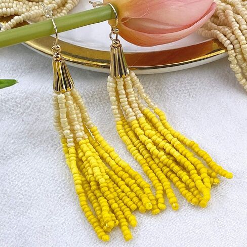 Bocar Multi Beded Beaded Dity Necklace Stet Mix Mix Strand Necklace and Acoring for Women Gift in Saudi Arabia