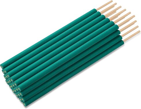 Qualirey 36 PCS عصي البخور السترونيلا ، عصي السترونيلا الخضراء للخارج المصنوعة من النباتات الطبيعية ، تصل إلى 12 قدمًا لفناء الفناء الخلفي للتخييم النزهات الأنشطة في الهواء الطلق in Kuwait
