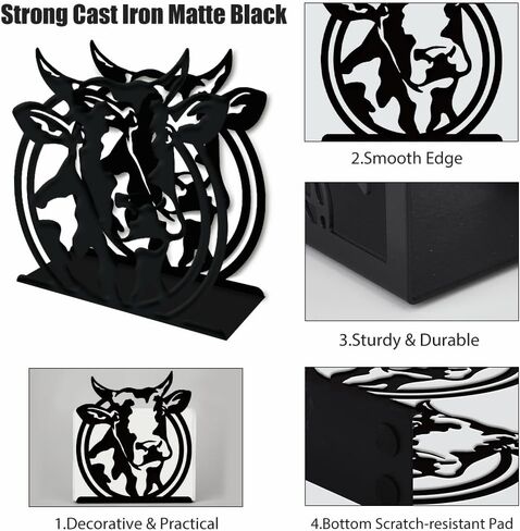SUPERDANT Horse Napkin Holder for Tables Cocktail Napkin Holder Running Horse Napkin Dispenser for Table Animal Tabletop Tissue Stand Rustic Napkins Holders for Kitchen Hotle Restaurants Table Decor in Saudi Arabia