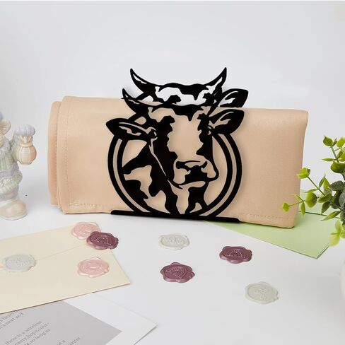SUPERDANT Horse Napkin Holder for Tables Cocktail Napkin Holder Running Horse Napkin Dispenser for Table Animal Tabletop Tissue Stand Rustic Napkins Holders for Kitchen Hotle Restaurants Table Decor in Saudi Arabia