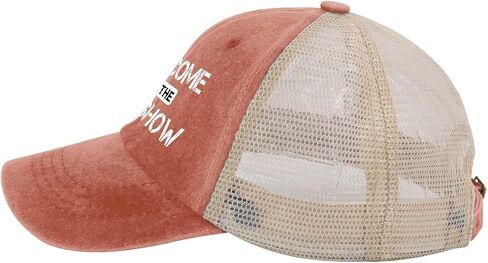 Welcome to The Shitshow Hat for Womens with Design Denim Hat for Mens Trucker Hat Caps Vintage Unique Gifts for in Kuwait
