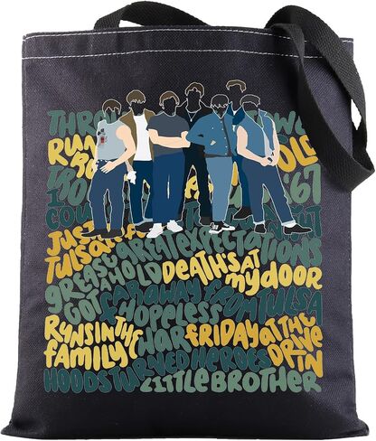 G2TUP Outside Musical Tote Bag Ponyboy & Johnny Fsns Gift Out-side Shoulder Bag Musical Merch in Saudi Arabia