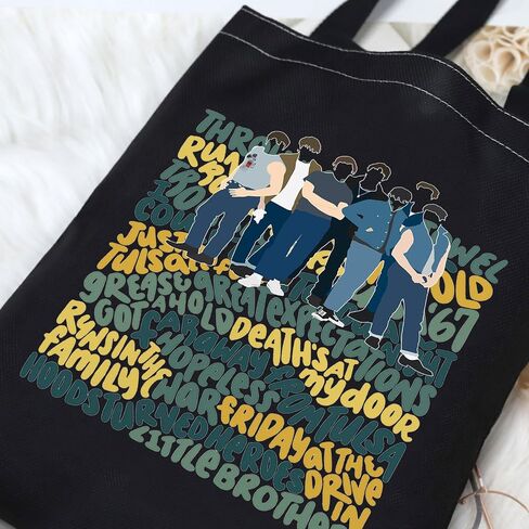 G2TUP Outside Musical Tote Bag Ponyboy & Johnny Fsns Gift Out-side Shoulder Bag Musical Merch in Saudi Arabia