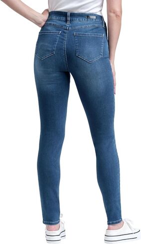 1822 Denim Women's Curvy 28" Silk Mid-Rise Ankle Skinny Jean in Saudi Arabia