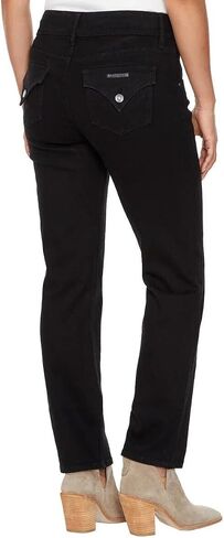 HUDSON Women's Mid-Rise Slim Straight Leg Jeans in Saudi Arabia