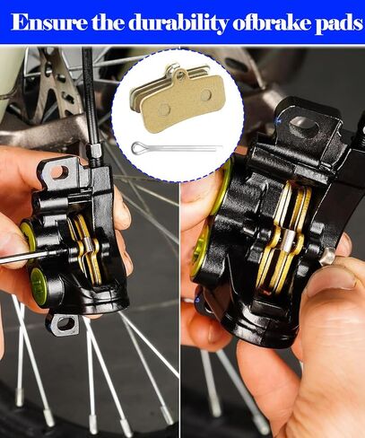 6 Pcs Front & Rear Disc Brake Pads Compatible with Sur Ron Light Bee X and S,Fis for Talaria Sting MX3 R/MX4, for Segway X160 X260 Electric Dirt Bike Replacement Parts in Saudi Arabia