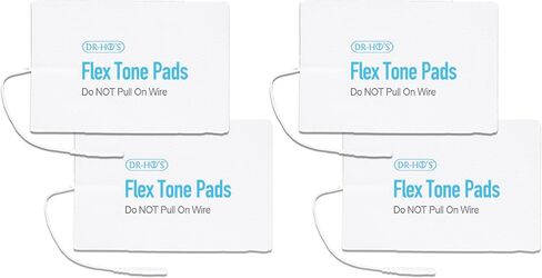 DR-HO'S® Pain Therapy System Accessories - Gel Pads Package (2 Pairs of Large Flex Tone Pads & 4 Pairs of Small Gel Pads) - for Pain Management, Back Pain and Rehabilitation in Saudi Arabia
