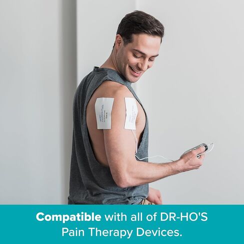 DR-HO'S® Pain Therapy System Accessories - Gel Pads Package (2 Pairs of Large Flex Tone Pads & 4 Pairs of Small Gel Pads) - for Pain Management, Back Pain and Rehabilitation in Saudi Arabia