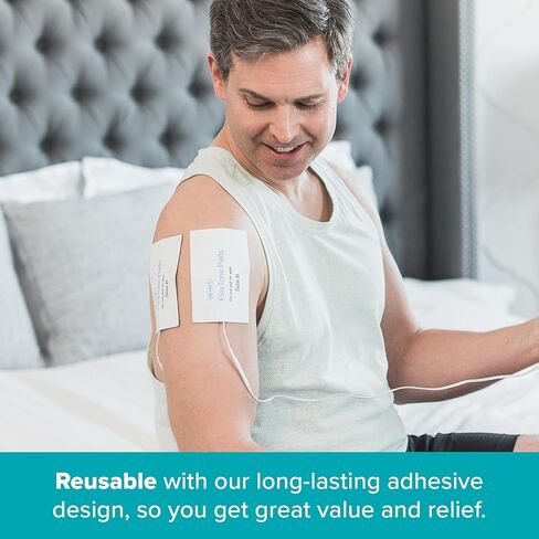 DR-HO'S® Pain Therapy System Accessories - Gel Pads Package (2 Pairs of Large Flex Tone Pads & 4 Pairs of Small Gel Pads) - for Pain Management, Back Pain and Rehabilitation in Saudi Arabia