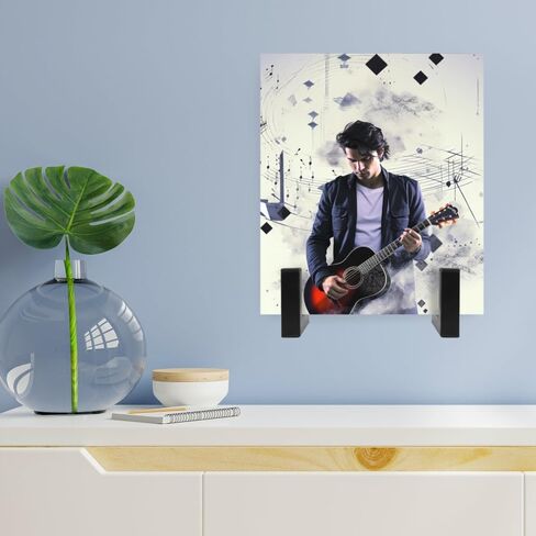 Picowe Vinyl Record Record Holder ، Black LP Display Rack Organizer ، Metal Record Stand (1 Pack) in Kuwait
