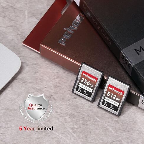 بطاقة ذاكرة Pergear 256GB CFexpress Type A، سرعة قراءة تصل إلى 780 ميجابايت/ثانية وسرعة كتابة 780 ميجابايت/ثانية لتسجيل 4K 120P، 8K 30P (سلسلة قياسية)، متوافقة مع كاميرات Sony Alpha وFX in Kuwait