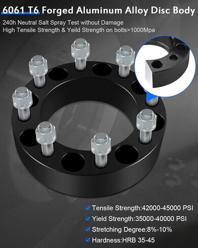 ECCPP 4PCS 2 "فواصل العجلات 8 lug 8x170mm إلى 8x170mm مجموعات الفواصل 130 مم مع 14x2 ترصيع FIT 2000-2002 لفورد للسرقة 1999-2002 لفورد F-250 Super Duty in Saudi Arabia