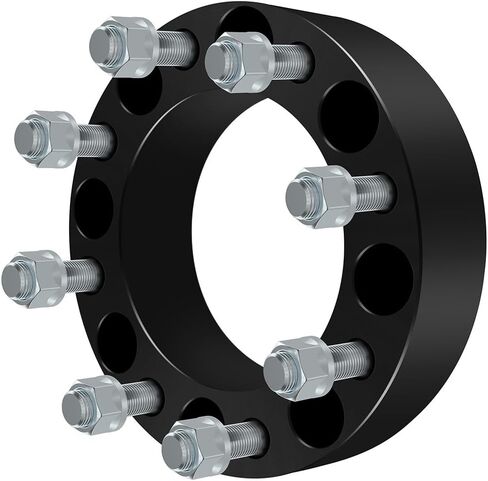ECCPP 4PCS 2 "فواصل العجلات 8 lug 8x170mm إلى 8x170mm مجموعات الفواصل 130 مم مع 14x2 ترصيع FIT 2000-2002 لفورد للسرقة 1999-2002 لفورد F-250 Super Duty in Saudi Arabia