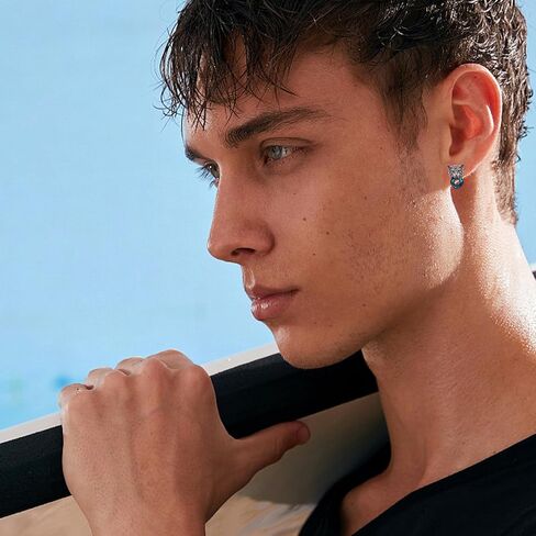 Football Earrings 925 Sterling Silver Tiny Football Studs Earrings for Women Teen Hypoallergenic Football Stud Earrings Dainty Small Sports Jewelry for Player Fan in Kuwait