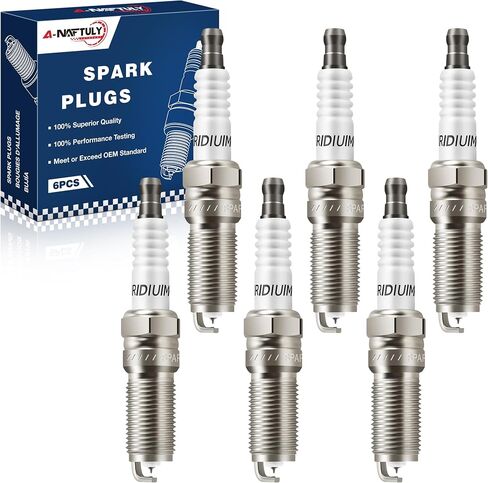 Iridium Platinum Spark Plugs 6 Pack 95927 ILTR6S8 Compatible with 2015-2021 Ford F150 2.7 Edge 2015 2016 2017 2018 2019 2020 2021, Fusion 2.7L 2017-2019 & Lincoln Navigator 2020 2021 in Saudi Arabia