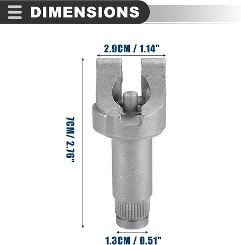 عمود مقبض Shift Motoforti ، لـ Ford Explorer 2002-2005 ، Metal ، No.1L2Z-3C529-JA/3L2Z-3C529-BA ، نغمة فضية ، مجموعة واحدة in Saudi Arabia