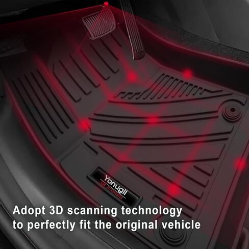 مخصصة لعام 2023 2024 2025 تشيفي بليزر EV (وليس السترة)/هوندا Prologue/Cadillac Lyriq Floor Mats Trunk Trunk Cargo and Backrest Mat All Advalse TPE (لـ 23-25 Chevy Blazer EV) in Kuwait