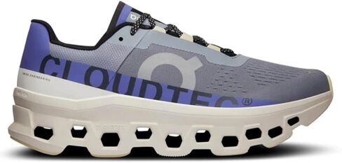 On Women's Cloudmonster 1 Running Shoes, Ivory/Ruby, 9 US in Saudi Arabia