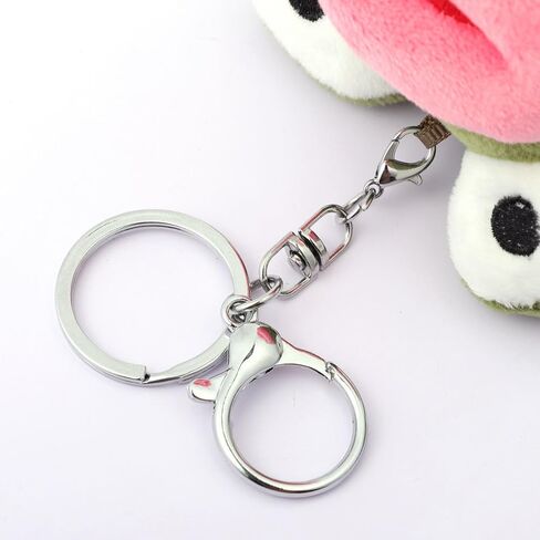 Frog Plush Keychain - Cute Animal Plush Gift for Backpacks, Car Key Bag, Wallet, Purse Decor in Kuwait