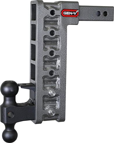Gen -y Mega -Duty Drop Hitch ، 12.5 بوصة ، قابلة للتعديل بالكامل ، سعة السحب ، 16000 رطل ، ووزن لسان 2000 رطل ، ويشمل مرفقًا مزدوجًا للتركيب - قفل بنتل - 2 دبابيس من الفولاذ المقاوم للصدأ ، الولايات المتحدة الأمريكية مصنوعة in Saudi Arabia
