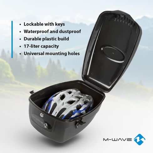 M -Wave Amsterdam Trunkbag - Black by in Kuwait