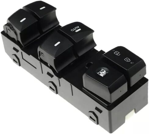 1PCS Front L high-end Single Row Beige one Key Lift for Door Lifter Button OEM 93570-4V000 YDA in Saudi Arabia