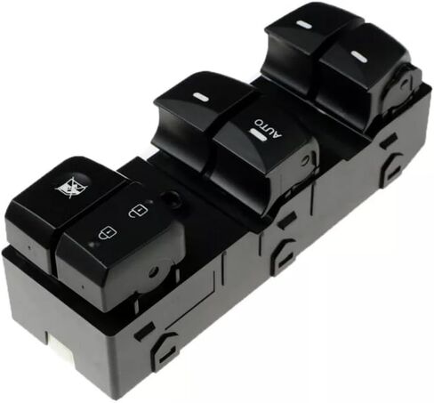 1PCS Front L high-end Single Row Beige one Key Lift for Door Lifter Button OEM 93570-4V000 YDA in Saudi Arabia