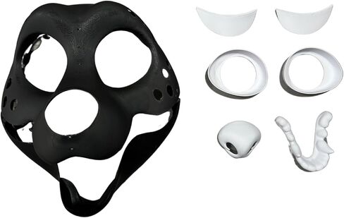 Shiba Inu | Canine Fursuit Headbase | 3D Printed in PLA | Furry Mask | Includes Jaw, Eyes, Nose, Teeth in Kuwait